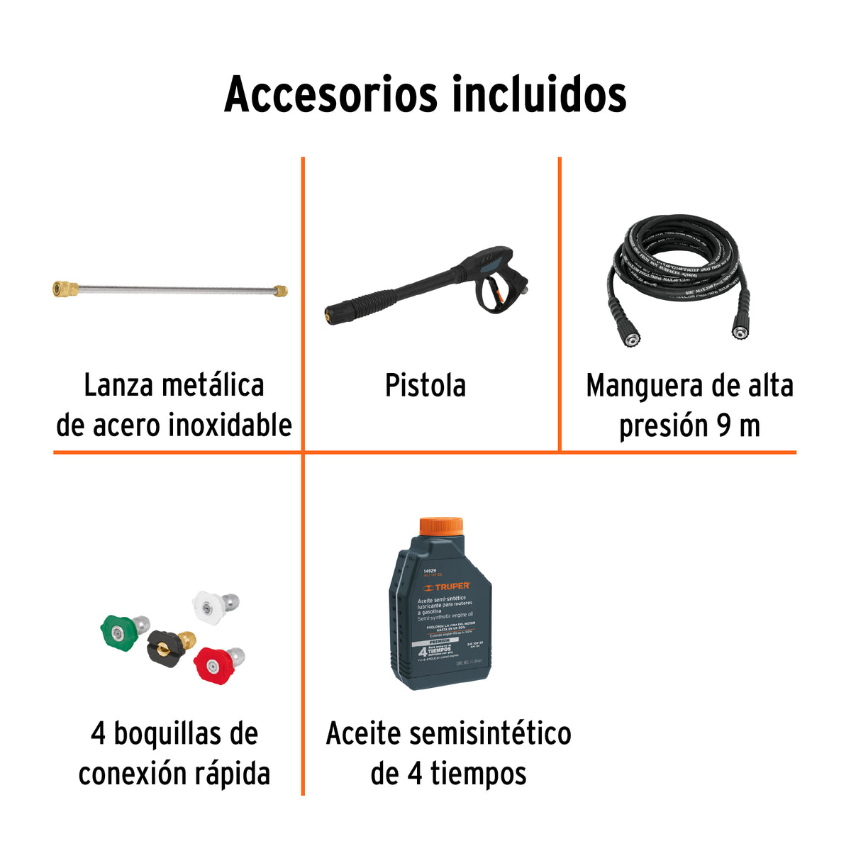 Hidrolavadora a gasolina 2800 PSI
