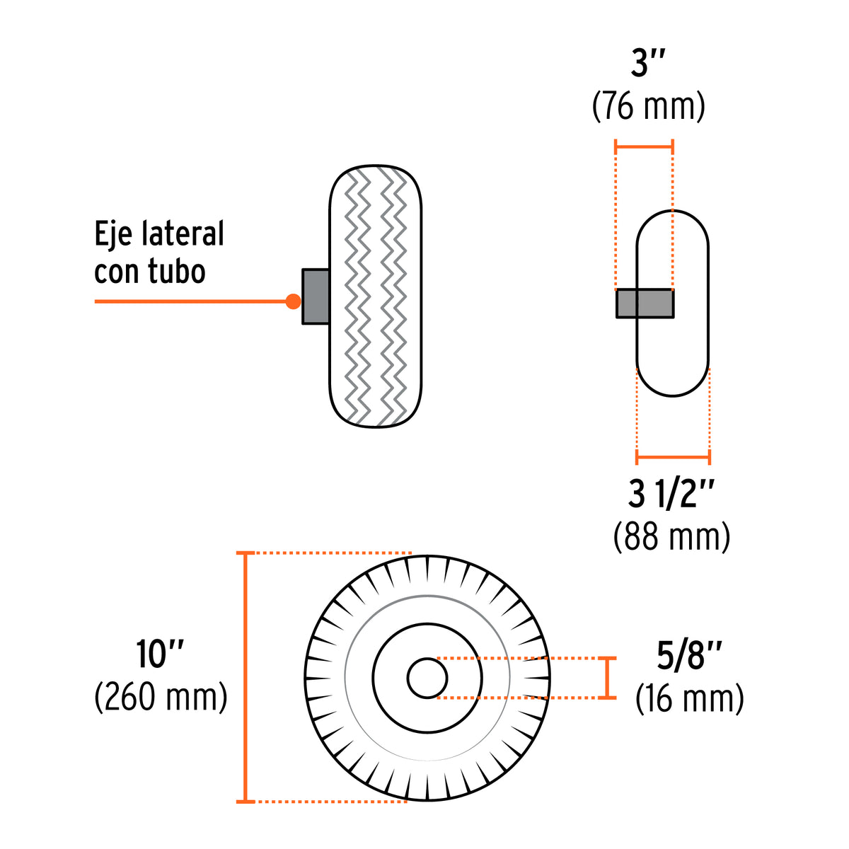Hidrolavadora con motor a gasolina, 2,800 PSI · vista 3