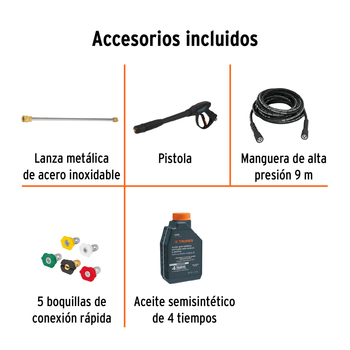 Hidrolavadora a gasolina 3300 PSI