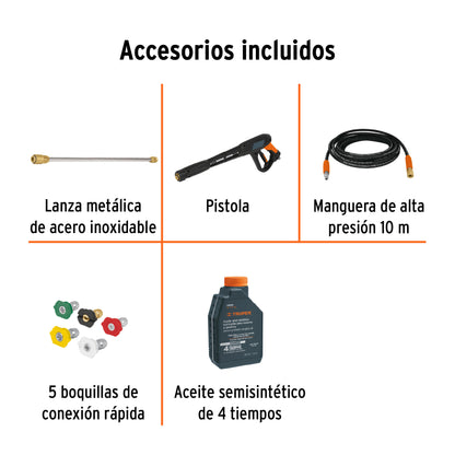 Hidrolavadora a gasolina 4000 PSI