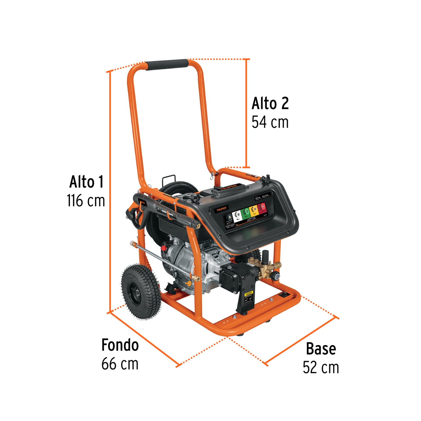 Hidrolavadora a gasolina 4000 PSI