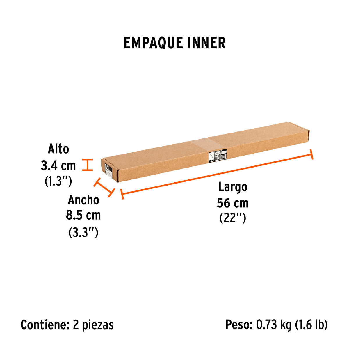 Lanza portaboquillas para LAGAS-2800 - SKU 12897