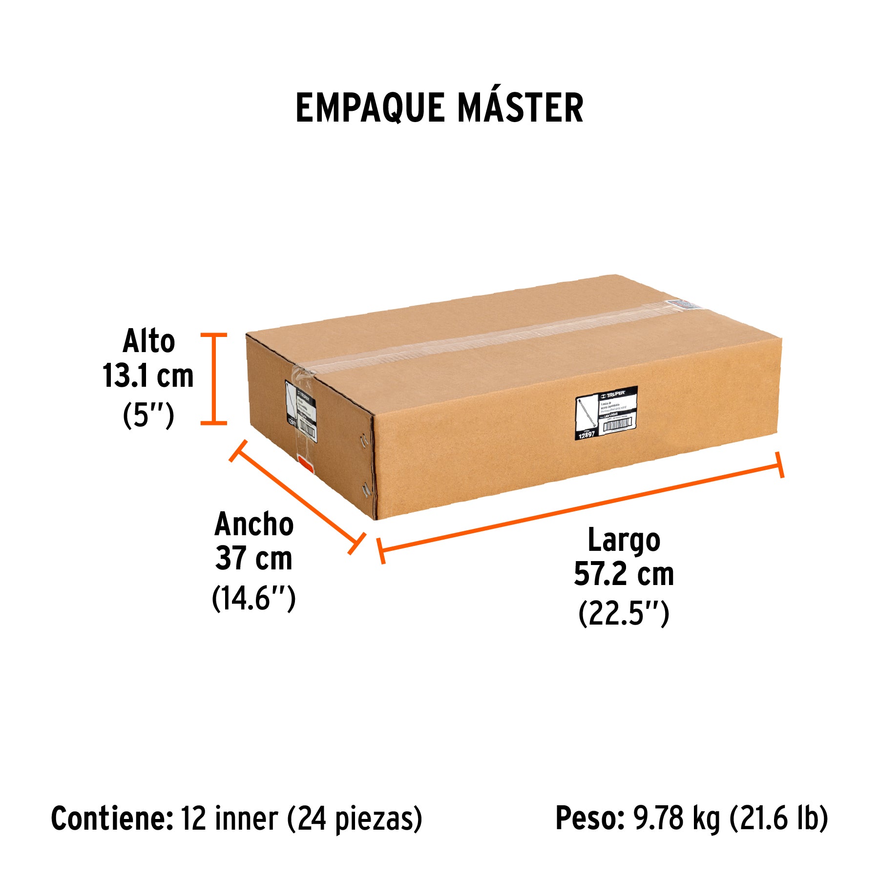 Lanza portaboquillas para LAGAS-2800 - SKU 12897