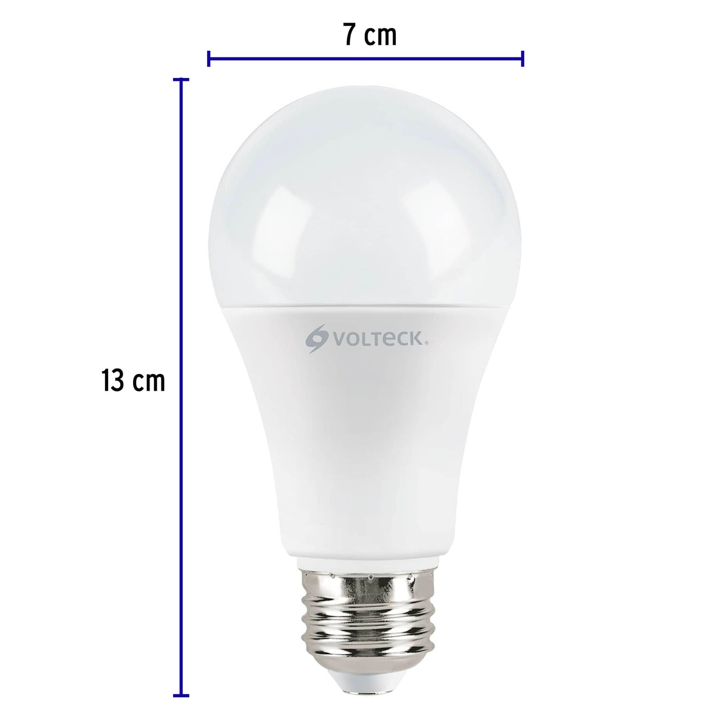 Pack de 4 focos LED 14W A19 6500K blanca fría 1500 lm