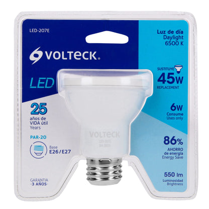 Foco LED de 6 W con luz de día