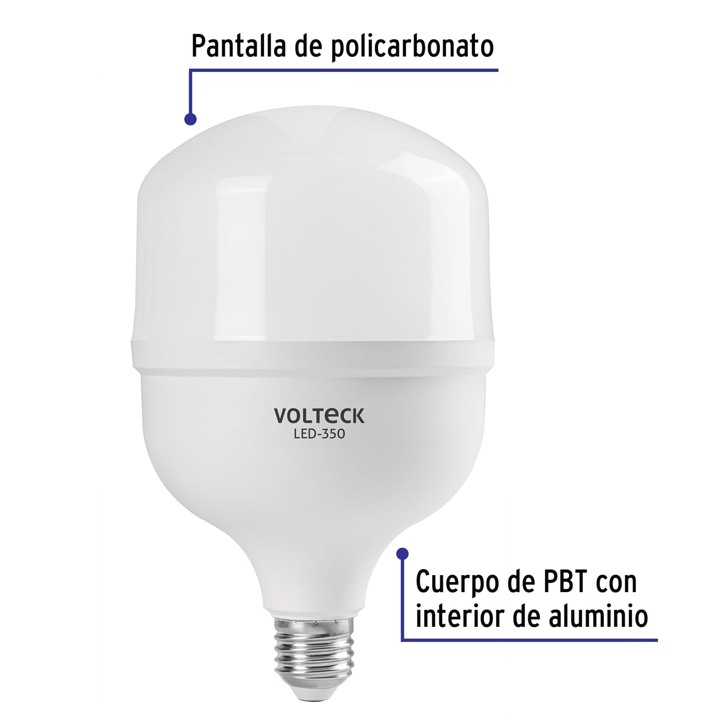 Foco LED de alta potencia de 40W con luz fría