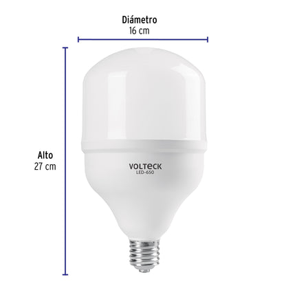 Foco LED de alta potencia de 60W con luz fría