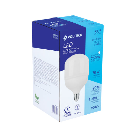 Foco LED de alta potencia de 70W con luz fría