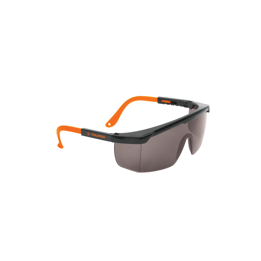 Lentes de seguridad ajustables grises TRUPER Classic (LEN-2000N)