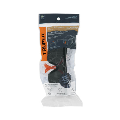 Lentes de seguridad ajustables grises TRUPER Classic (LEN-2000N)