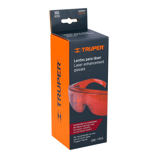 Lentes de seguridad para láser rojo