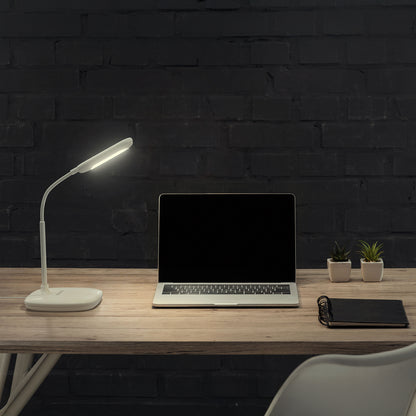 Lámpara LED de 5 W con cuello flexible para escritorio