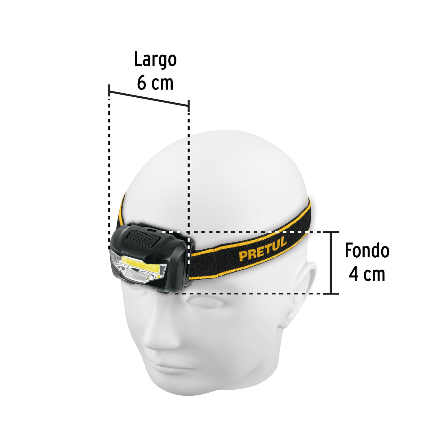 Linterna de minero LED 100 lm