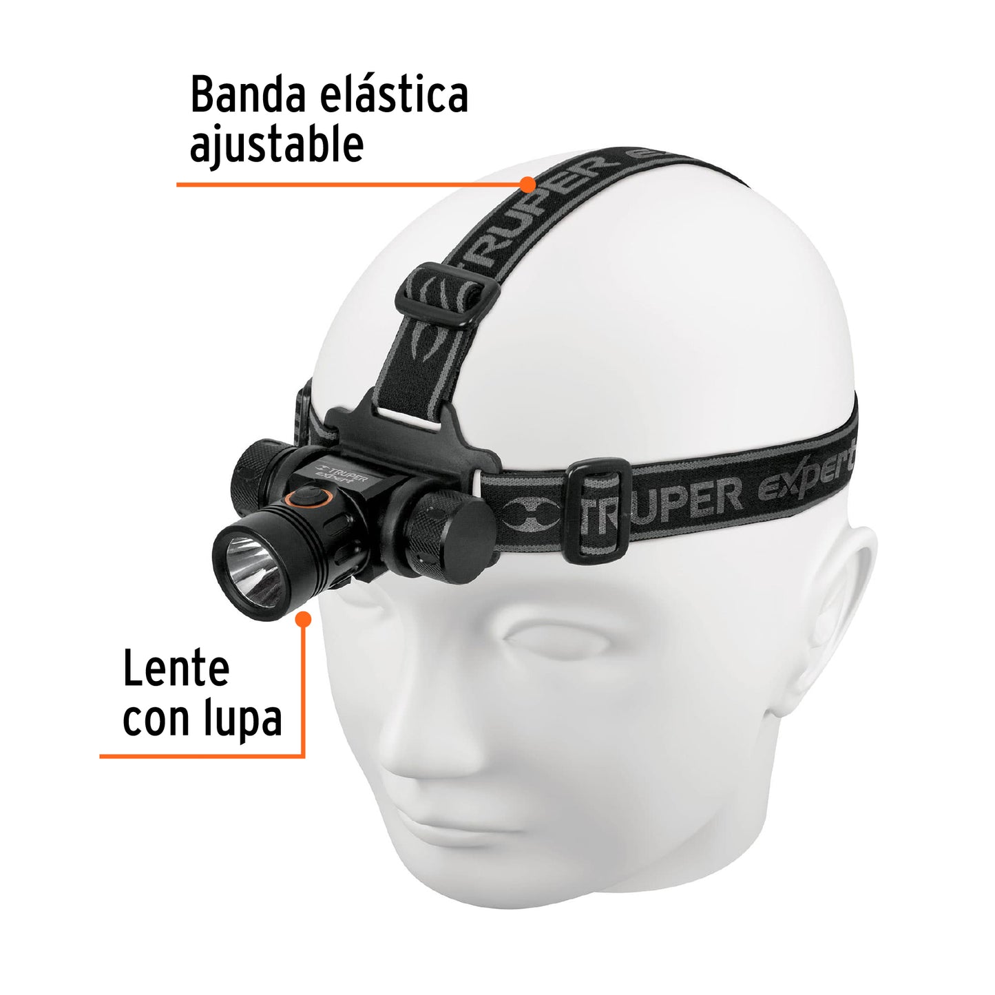 Linterna de minero LED 500 lm