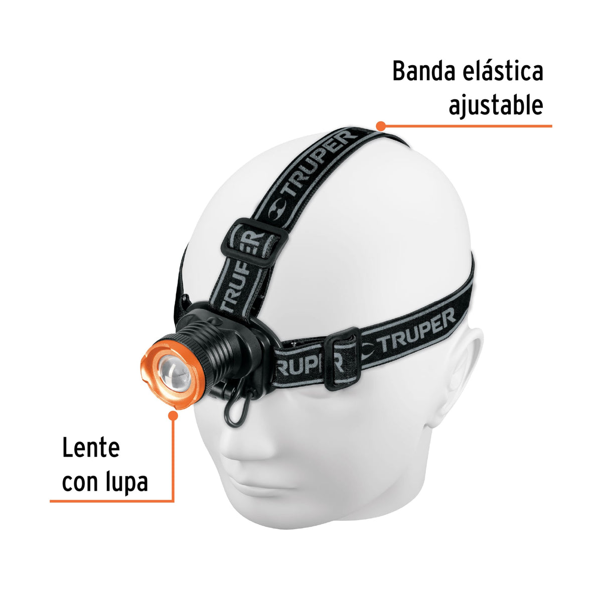 Linterna de minero LED 80 lm