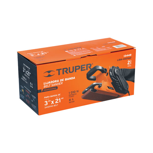 Lijadora de banda 3 x 21 pulg 1010W - SKU 13448