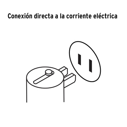 Linterna plástica LED 40 lm recargable