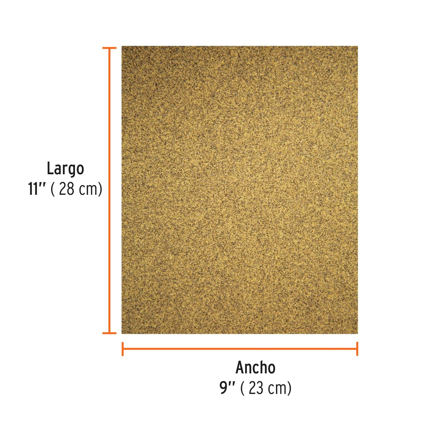 Lija para madera papel cabinet grano 100
