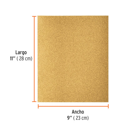 Lija para madera papel cabinet grano 120