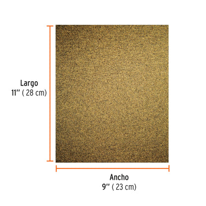Lija para madera papel cabinet grano 150
