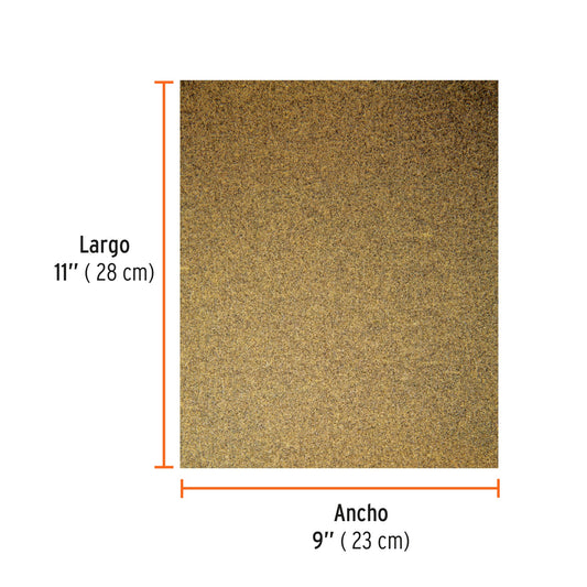 Lija para madera papel cabinet grano 180