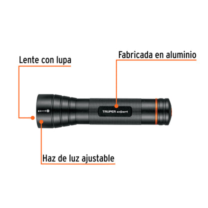 Linterna de aluminio LED Cree 500 lm