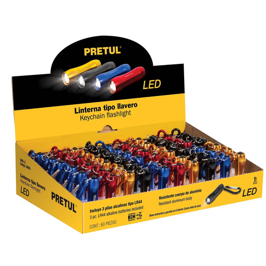 Linternas 3 LEDs Tipo Llavero
