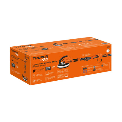 Lijadora de pared y techo 9" 750W, profesional, TRUPER PRO · vista 5