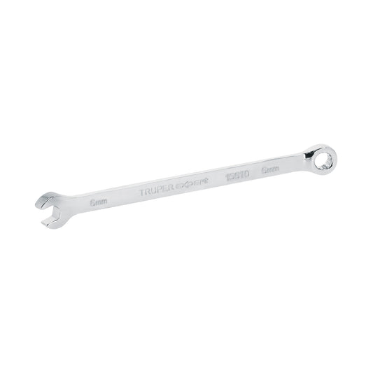Llave combinada extralarga 6 mm con muesca hexagonal