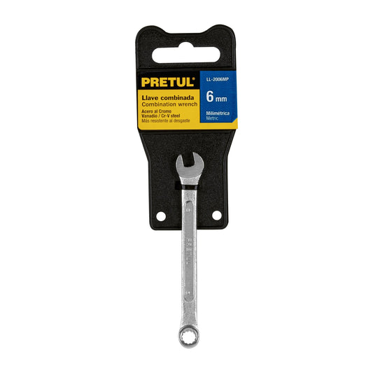 Llave combinada 6 mm con 12 puntas