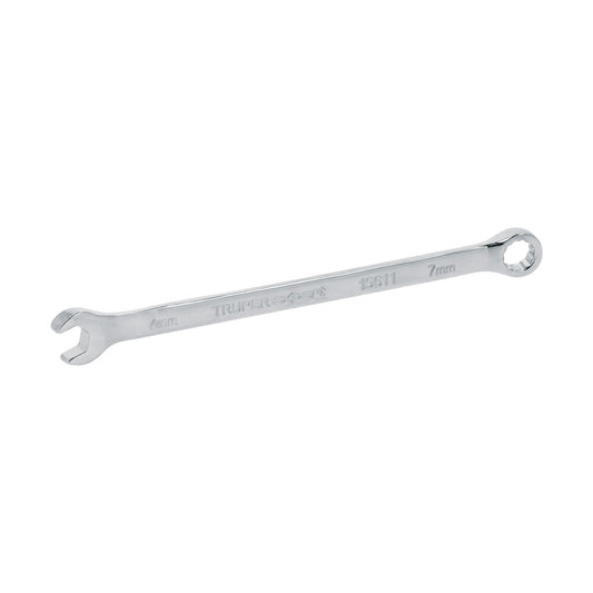 Llave combinada extralarga 7 mm con muesca hexagonal