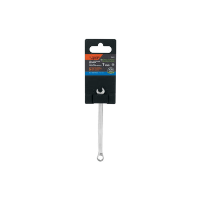 Llave combinada extralarga 7 mm con muesca hexagonal