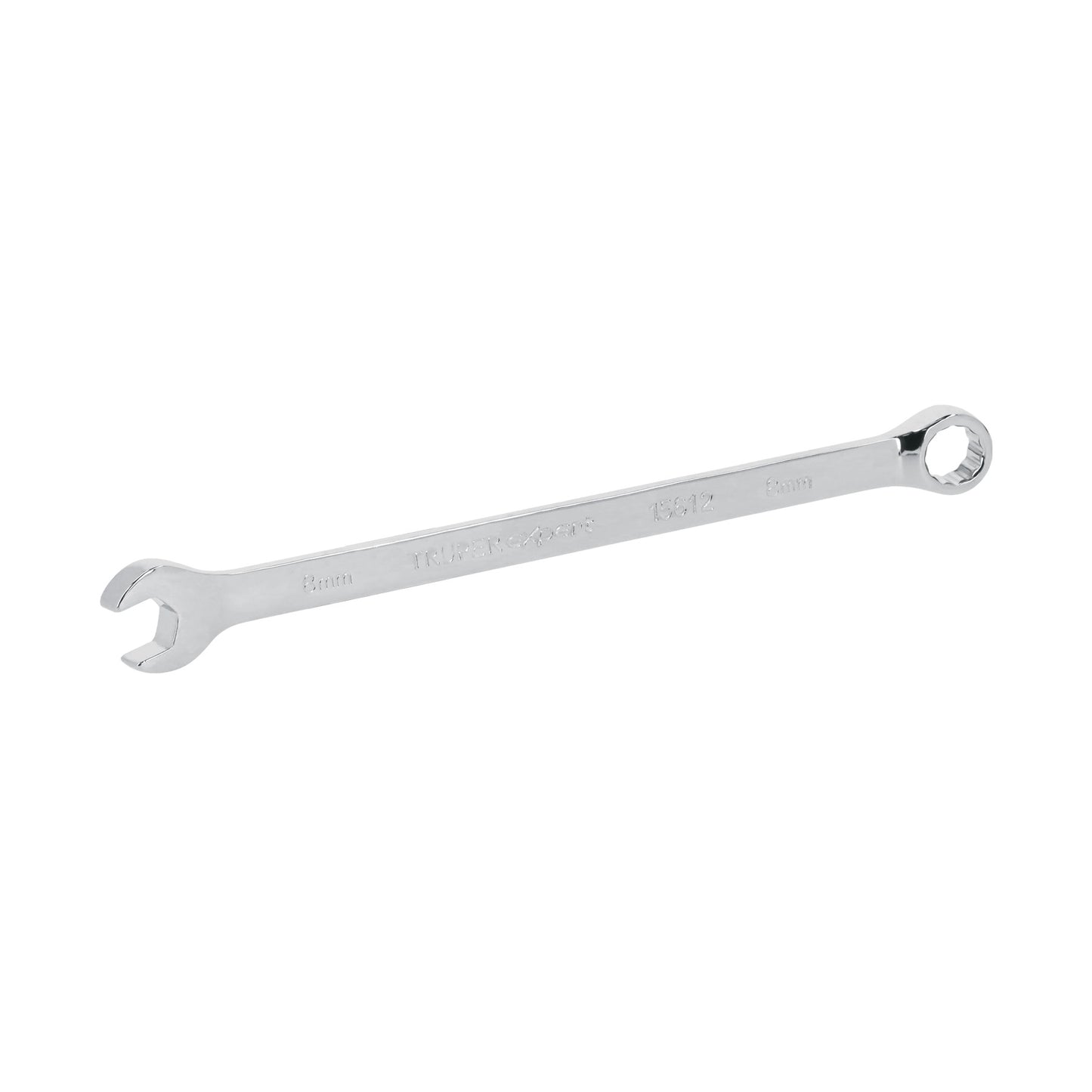 Llave combinada extralarga 8 mm con muesca hexagonal