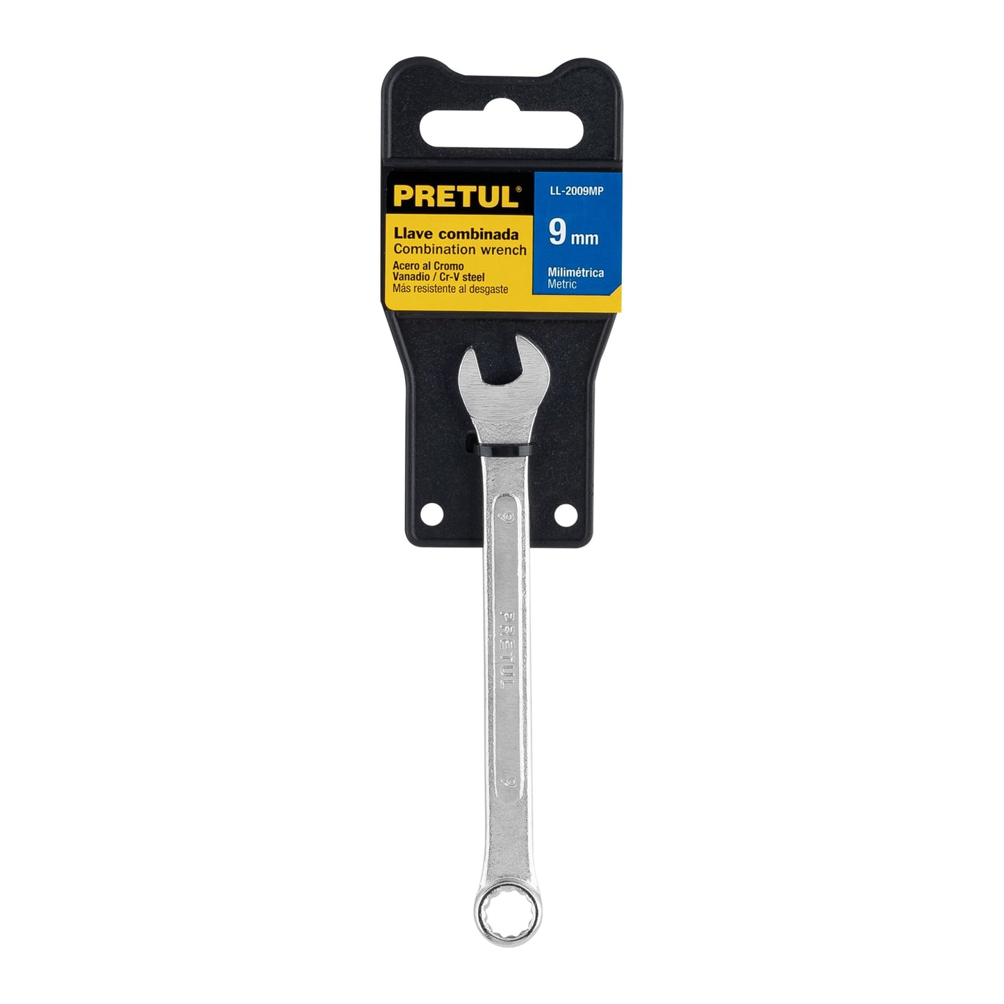 Llave combinada 9 mm con 12 puntas
