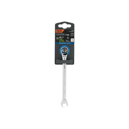 Llave combinada con matraca 9 mm