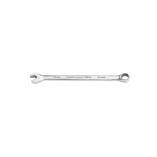 Llave combinada extralarga 10 mm con muesca hexagonal