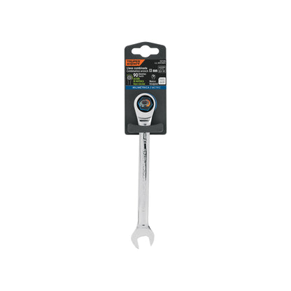 Llave combinada con matraca 13 mm