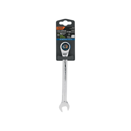 Llave combinada con matraca 13 mm