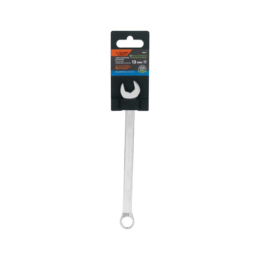 Llave combinada extralarga 13 mm con muesca hexagonal
