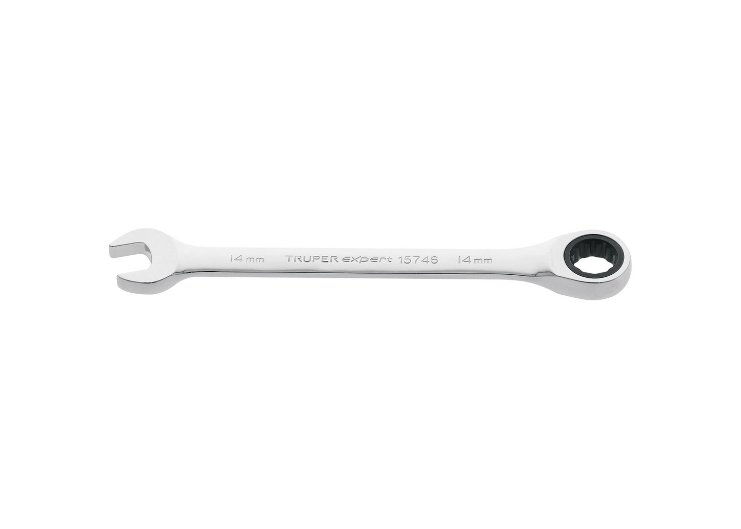 Llave combinada con matraca 14 mm