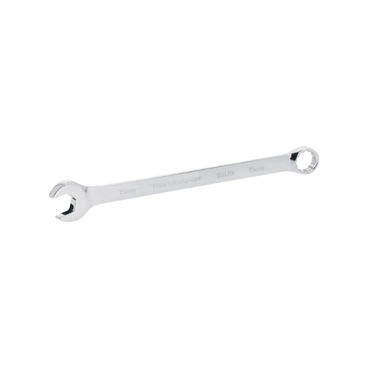Llave combinada extralarga 15 mm con muesca hexagonal
