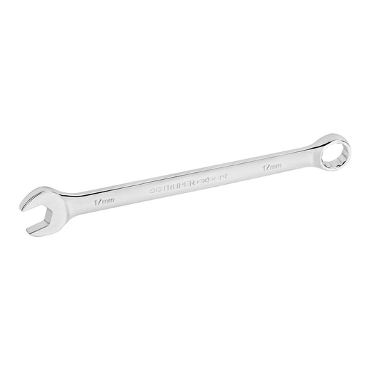 Llave combinada extralarga 17 mm con muesca hexagonal