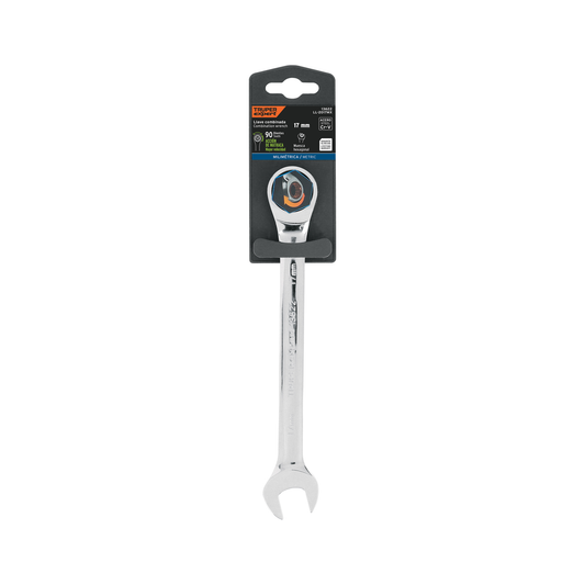 Llave combinada con matraca 17 mm