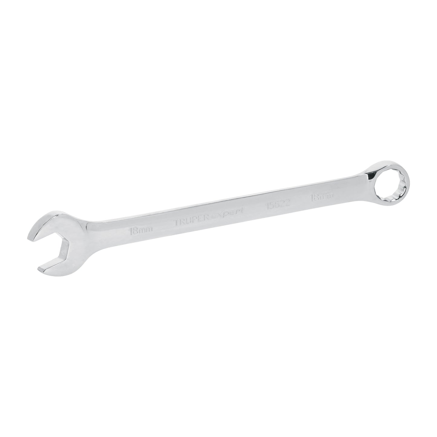 Llave combinada extralarga 18 mm con muesca hexagonal