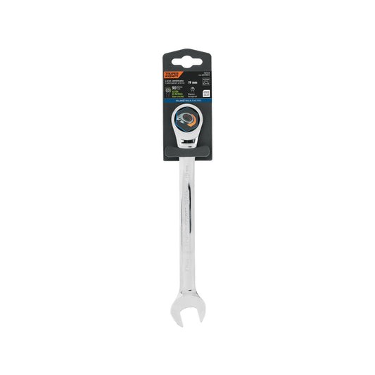 Llave combinada con matraca 19 mm