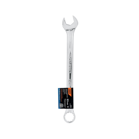 Llave combinada extralarga 23 mm con muesca hexagonal