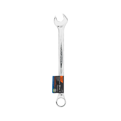 Llave combinada extralarga 24 mm con muesca hexagonal