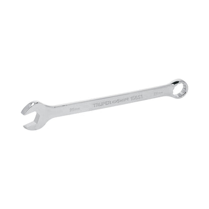 Llave combinada extralarga 25 mm con muesca hexagonal