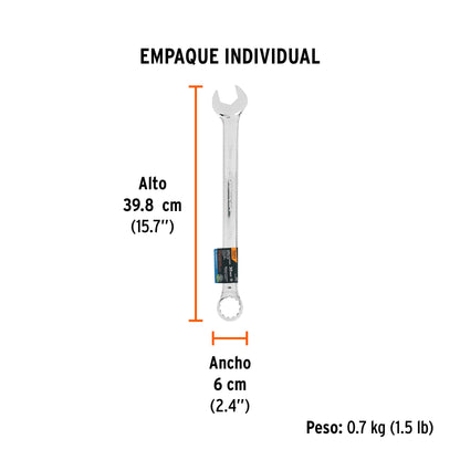 Llave combinada extralarga 30 mm x 401 mm de largo, Expert · vista 5
