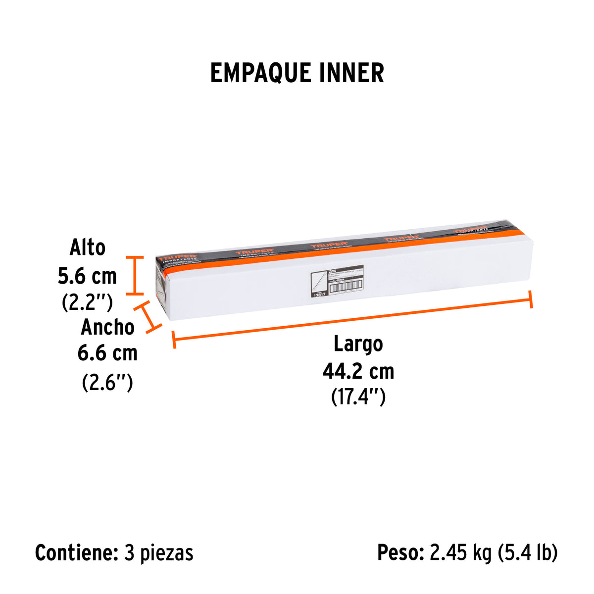 Llave combinada extralarga 32 mm x 441 mm de largo, Expert · vista 5